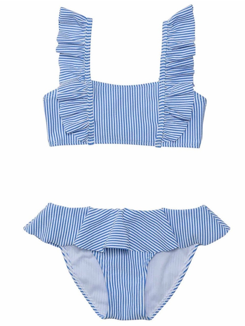 Snapper Rock Parisian Summer Frilled Bikini - Size 3/4 NEW!